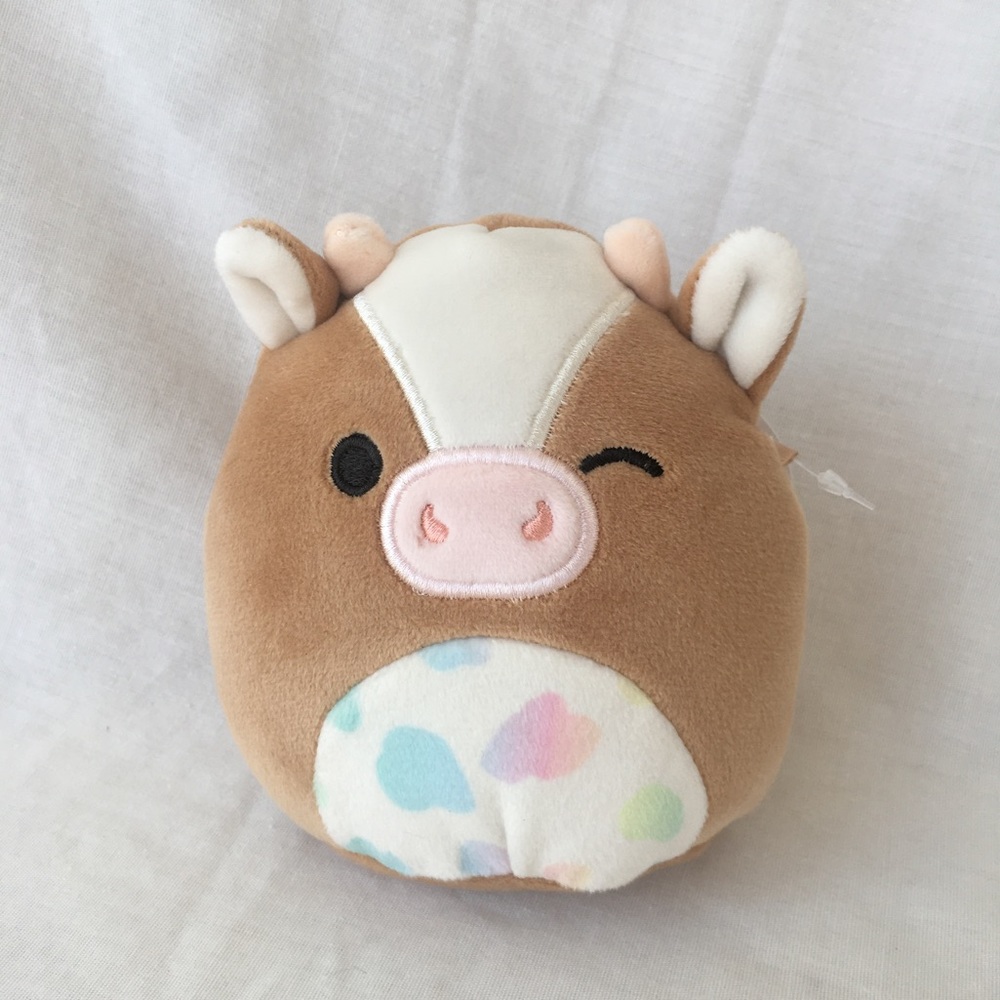 Griella the Cow Squishmallow 4.5” NWT